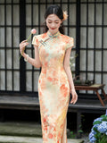 Henriette Lace Swiss Cheongsam Dress
