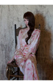 Delilah Gradient Floral Silk Cheongsam Dress