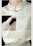 Empress Jacquard Cheongsam Shirt