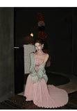 Stardust Silk Jacquard Cheongsam Dress