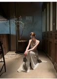 Valentina Pearl Chiffon Cheongsam Dress
