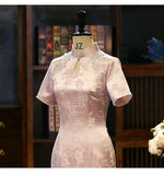 Finale Light Pink High-End Cheongsam
