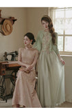 Dazzle Lace Dyed Cheongsam Dress
