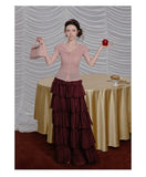 Paulina Lace V-Neck Cheongsam Camisole