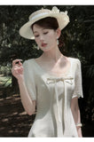 Sabella Long Textured Acetate Cheongsam Dress