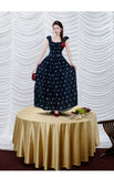 Tulip Lace Embroidered Cheongsam Dress