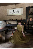 Cecilia 2-Piece Lace Jacquard Cheongsam Set