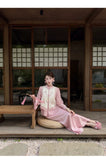 Willow 2-Piece Lace Satin Cheongsam Set