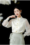 Empress Jacquard Cheongsam Shirt