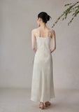 Peony 2-Piece Beige Embroidered Cheongsam Set