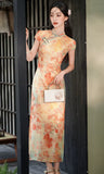 Henriette Lace Swiss Cheongsam Dress
