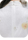 Tempo Beige Floral Cheongsam Dress