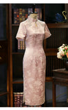 Finale Light Pink High-End Cheongsam