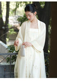 Interlude 2-Piece Sheer Overlay Cheongsam Set