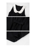 Elspeth Color-Blocked Retro Cheongsam Dress