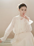 Tabitha Acetate Cheongsam Top