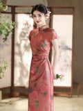 Sabella Fleeting Cloud Floral Cheongsam