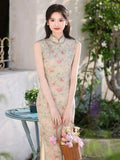 Kristina Floral Summer Cheongsam Dress
