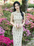 Ivy Lace Tencel Cheongsam Dress