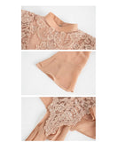 Mila 2-Piece Lace Overlay Cheongsam Set