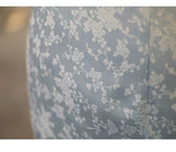 Deneb Silk Jacquard Cheongsam Dress