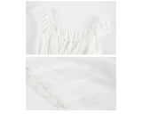 Tulip Lace Embroidered Cheongsam Dress