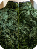 Virtue Diamond Velvet Cheongsam Dress