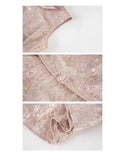Helena Jacquard Lotus Pink Cheongsam Dress