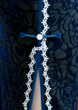 Katarina Blue High-Stretch Cheongsam Dress