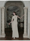 Isabella Modal Cotton Cheongsam Dress