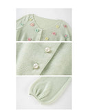 Presto 2-Piece Wool Knit Cheongsam Set