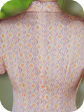 Zelda Pink Slim-Fit Cheongsam Dress
