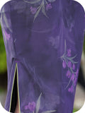 Ultimate Purple Breathable Cheongsam Dress