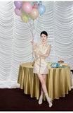 Dragon Floral Jacquard Cheongsam Dress