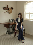 Willa Lace Twill Cheongsam Dress
