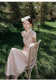 Josephina Sequin Lace Cheongsam Dress