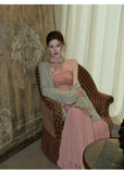Stardust Silk Jacquard Cheongsam Dress
