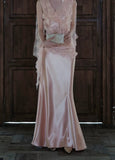 Bella 2-Piece Lace Satin Cheongsam Set
