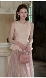 Spinel 2-Piece Floral Embroidered Cheongsam Set