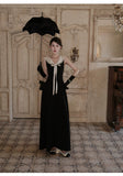 Nicoletta Long & Short Colorblock Cheongsam Dress