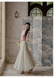 Paramount 2-Piece Knit Sweater Cheongsam Set