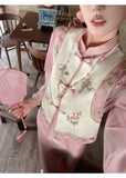 Willow 2-Piece Lace Satin Cheongsam Set