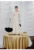Tamara Pleated Vintage Cheongsam Dress