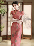 Sabella Fleeting Cloud Floral Cheongsam