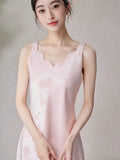 Jacqueline Pink Jacquard Cheongsam Dress