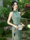 Elspeth Green Breathable Cheongsam Dress