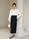 Nadine Jacquard Cheongsam Top