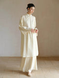 Naya 2-Piece Tawny Almond Cheongsam Set
