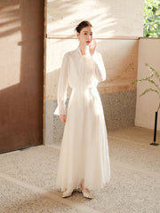 Tabitha Acetate Cheongsam Top