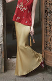 Ella 2-Piece Embroidered Jacquard Cheongsam Set
